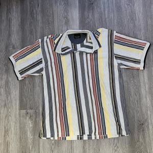 Men's Greg Norman Collection Blackmoor Polo Golf Shirt Size XL multicolor